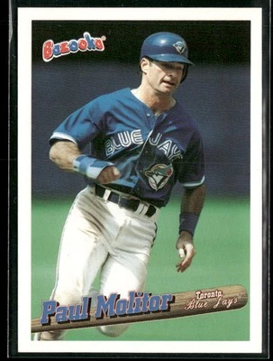 1996 Bazooka Paul Molitor #64 Toronto Blue Jays - Image 1 of 2