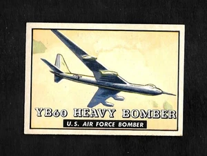 1952 TOPPS WINGS #123 YB60 HEAVY BOMBER - NM/MT - AIR FORCE -3.99 MAX SHIP COST - Bild 1 von 1