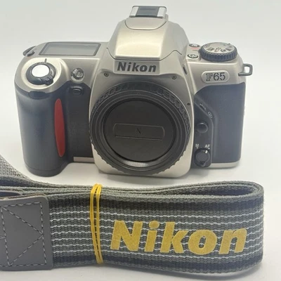 Nikon F65 35mm  Autofocus SLR Film Camera Body Only with Strap Fully Working A++ - Image 1 of 4