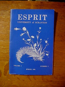 ESPRIT University of Scranton Spring 1961 PUBLICATION - Picture 1 of 11