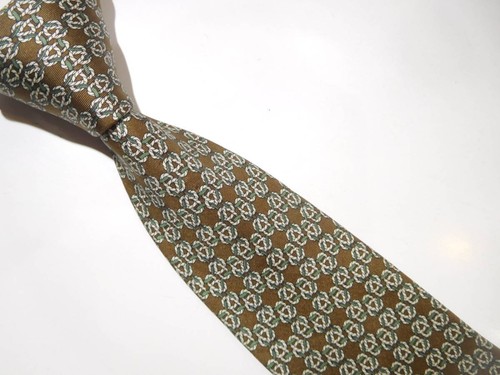 HERMÈS Cravatta uomo Hermes France vera seta cravatta abito classico lusso multicolore W927