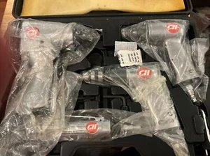 Campbell Hausfeld 4 Piece Set, Impact Wrench & Air Hammer, Air Drill,Die Grinder - Picture 1 of 9