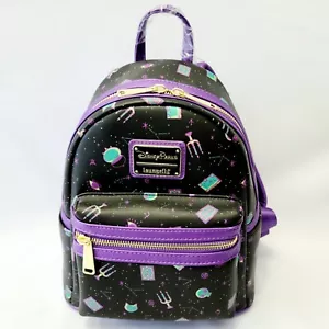 Zaino 2021 Walt Disney World Park Loungefly Hocus Pocus nero viola mini borsa - Foto 1 di 4