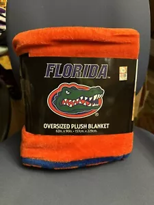 "Manta de felpa de gran tamaño Florida Gators 62""X90""" - Imagen 1 de 3