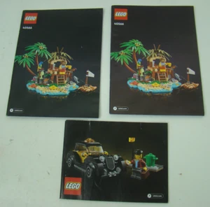 Lego Anleitung nur 40566 Island, Vintage Taxi 40532 - Bild 1 von 3