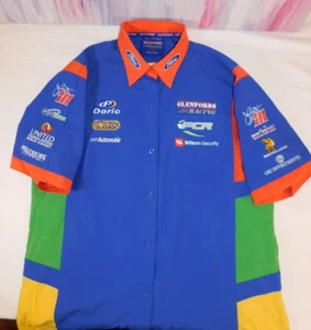 V8 Supercars Ford Glenfords PCR  Racing Team Shirt John Bowe Ladies Size 14 - Picture 1 of 10