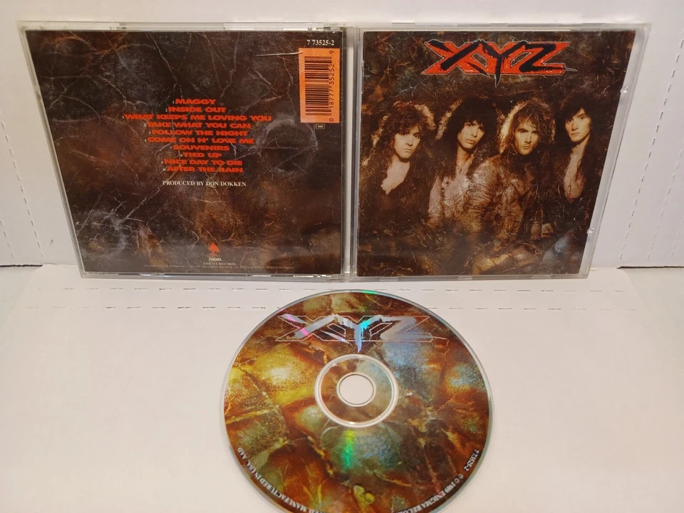 XYZ - self titled CD ORIGINAL ENIGMA 1989 - Image 1 of 1