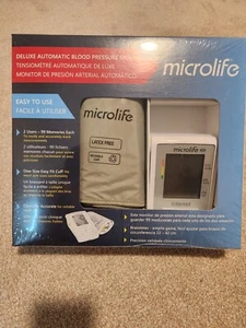 Microlife Deluxe Automatic Blood Pressure Monitor Model BP3GX1 Factory Sealed - Picture 1 of 3