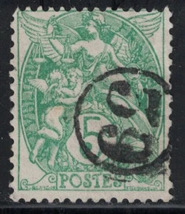 TYPE BLANC - JOUR DE L'AN CHIFFRE 39 DANS UN CERCLE - cote 10€ . - Picture 1 of 1