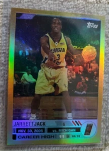 2005 Topps Jarrett Jack Rookie 1/1 and Short Print Auto Plus - Picture 1 of 9