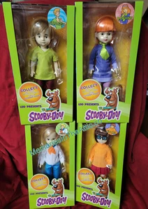 4 Mezco Living Dead Dolls Scooby Doo Build a Figure Set Shaggy Daphne Velma Fred - Picture 1 of 6