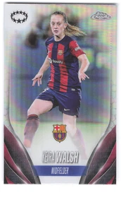 2023-24 Topps Chrome UEFA Women's Refractor Kiera Walsh - Picture 1 of 2