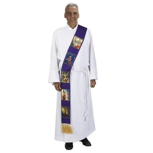 Christian Brands (D3102) Lenten Story Deacon Stole - Picture 1 of 1
