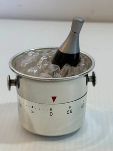 Kate Aspen Champagne en Cubo de Hielo Cocina Temporizador Cocina Decoración Funciona - Imagen 1 de 5