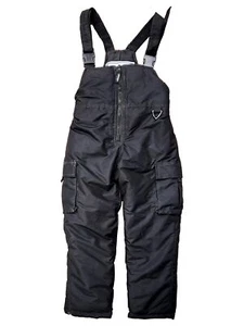 Lifticket Boys Black Snow Bibs Ski & Snowboard Pants Size Small 4 - Picture 1 of 2