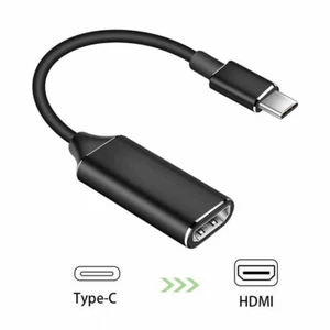 Convertisseur adaptateur type C vers HDMI USB 3.1 4K HD pour Macbook Samsung S9 S8 S10 E10 - Photo 1 sur 9