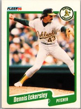 1990 Fleer #6 Dennis Eckersley Very Good