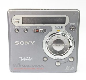 Sony MZ-G750 MiniDisc Walkman Recorder not working rare walkman discman - Foto 1 di 8