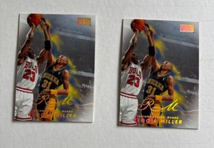 Tarjeta Skybox Michael Jordan Reggie Miller 1998 #67 X 2 parte de 60+ lote ver fotos - Imagen 1 de 19
