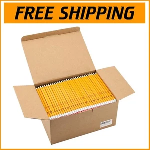Durable Yellow HB Pencils in Bulk - 576 Count, Pre-Sharpened for Immediate Use - Picture 1 of 7