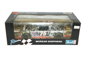1996 REVELL NASCAR 1/64 GESTANZGUSS AUTOARTIKEL #3999 MORGAN SHEPHERD #75 GRAU TARNFARBE - Bild 1 von 6