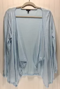 Talbots Damen Größe M hellblau leichte Strickjacke Pullover Oberteil Baumwolle - Bild 1 von 4