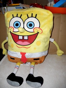 2023 SPONGEBOB SQUAREPANTS 21" VIACOM PLUSH/PILLOW TOY VGUC A MUST - Picture 1 of 4