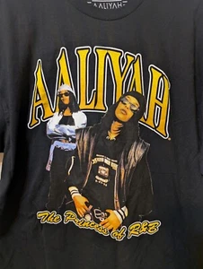 Camiseta gráfica Aaliyah princesa de R&B vintage retro cantante de música clásica - Imagen 1 de 3