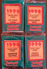 1990 ProCards LAS VEGAS STARS-Padres Minor League UNOPENED Team Set B2018718
