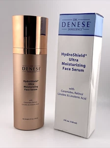 Dr. Denese HydroShield Ultra Moisturizing Face Serum 4 fl oz. NEW Linoleic Acid - Picture 1 of 3