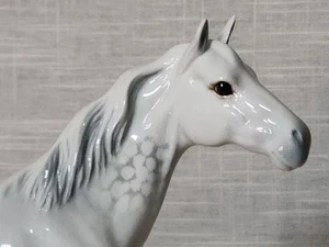 Beswick Dapple Grey Gloss Swish Tail 1st Version by Arthur Gredington No.1182 - Picture 1 of 22
