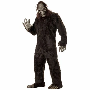 Big Foot Ape Cryptid Sasquatch Horror Monster Maskottchen Erwachsene Herren Kostüm Plus - Bild 1 von 1