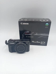 Canon PowerShot G7 X Mark II Digital Camera 20.1MP Working No Charger - Picture 1 of 21