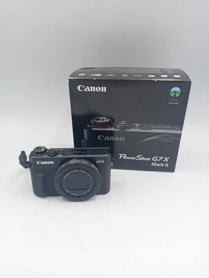 Canon PowerShot G7 X Mark II Digital Camera 20.1MP Working No Charger - Image 1 of 4
