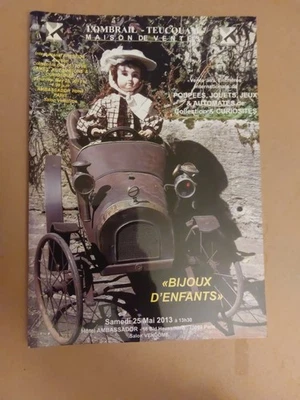 Catalogue de vente aux enchères 2013 poupées jouets jeux et automates Bijoux - Photo 1/4