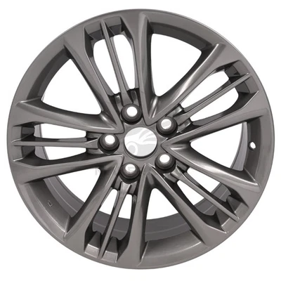 Llanta de aleación 17"x7" 4261106B30 75171 para Toyota Camry 2015-2017 plata oscura Foto 1 de 4