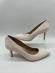 Lauren by Ralph Lauren Pink Suede Lanette Pumps UK 5 US 7 BNWOB - Picture 1 of 9