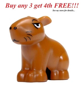 ☀️NEW LEGO Minifigure Mini Figure Minifig Animal Pet Capybara  Encanto Chispi - Picture 1 of 2