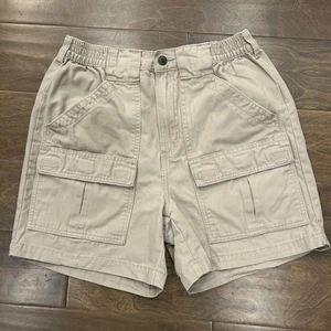 RedHead Mens Beachcomber Cargo Shorts Beige Twill Flat Front Size 30 - Picture 1 of 4