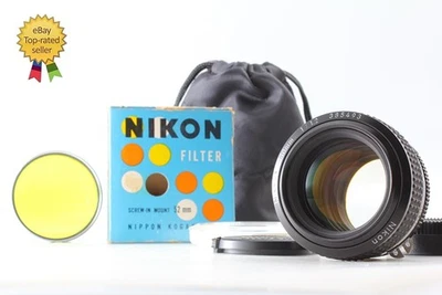 SIC! S/N 385xxx【Top MINT】 Nikon Ais Nikkor 50mm F1.2 MF Standard Lens From Japan - Image 1 of 4