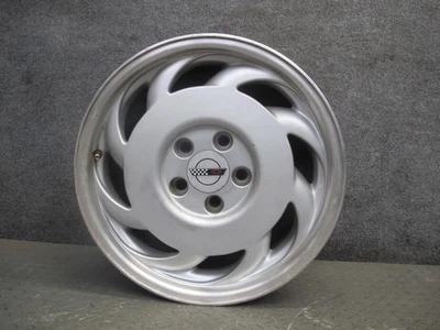 91-92 CHEVROLET CORVETTE C4 LEFT 17" R17 ALLOY WHEEL RIM 17x9.5J ET56 OEM - Image 1 of 4
