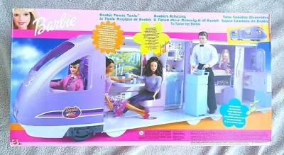 TREN DE VIAJE BARBIE, ¡IMPOSIBLE DE ENCONTRAR! DE COLECCIÓN 2001, ¡NUEVO STOCK ANTIGUO! Foto 1 de 3