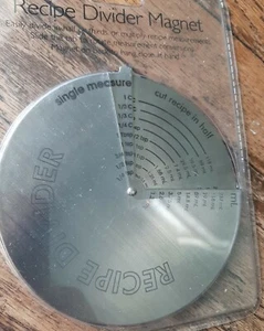 AMCO Houseworks Rezeptteiler Magnet Rezept Konverter - Bild 1 von 4