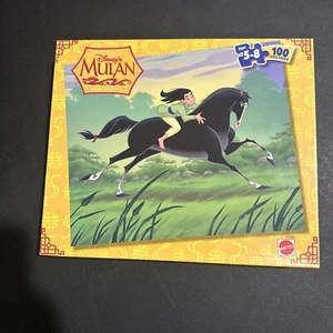 Mulan Puzzle Vintage New Sealed 100 Piece Mattel 1998 J - Picture 1 of 7