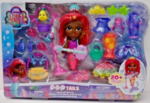 Disney Junior Arielle Pop Tails Deluxe Sea-Beat 7 Zoll Figur und Zubehör Set - Bild 1 von 2