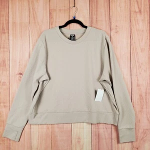 Avia Womens Long Sleeve Shirt Sz XXL Textured Athleisure NWT NEW - Picture 1 of 5