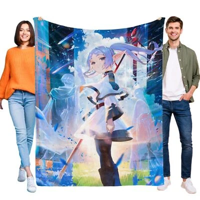 Frieren Beyond Journey's End Blanket for Throw Blankets Gift for Sofa All Season - Image 1 of 4