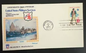 US #1567 Continential Marine Uniform Fleetwood FDC - Picture 1 of 1