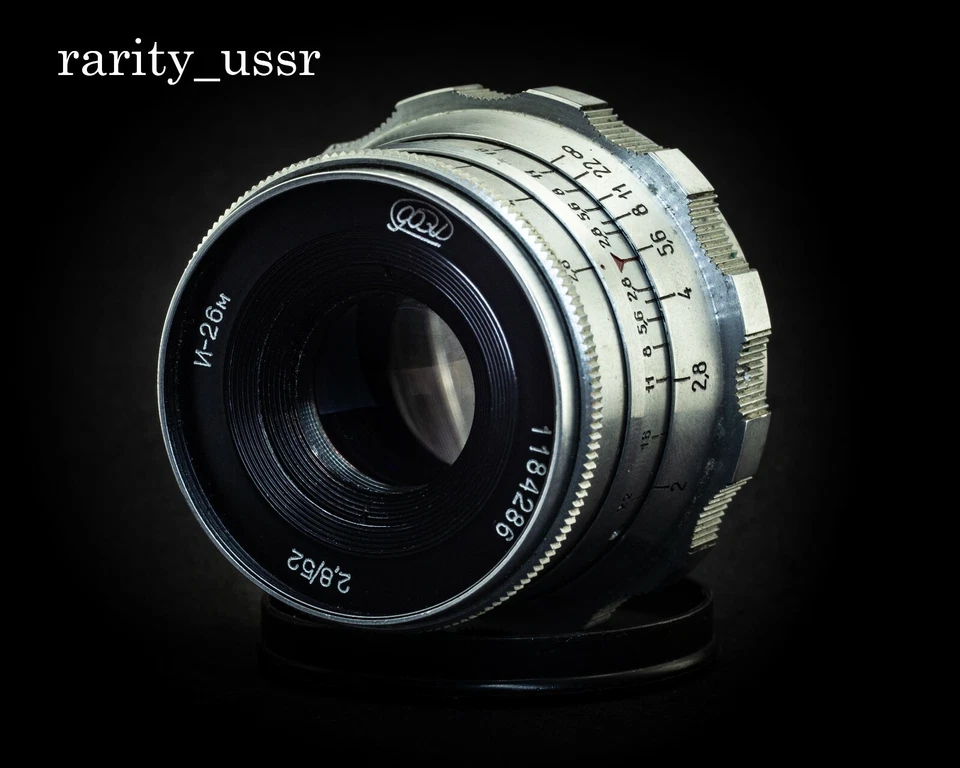 INDUSTAR - 26m  Soviet Lens 52mm f/2.8 copy Leica  mount m39  Zorki FED RF - Image 1 of 4