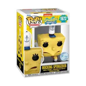 Funko Pop! Mocking Spongebob #1672 Scatola Danneggiata - Foto 1 di 2